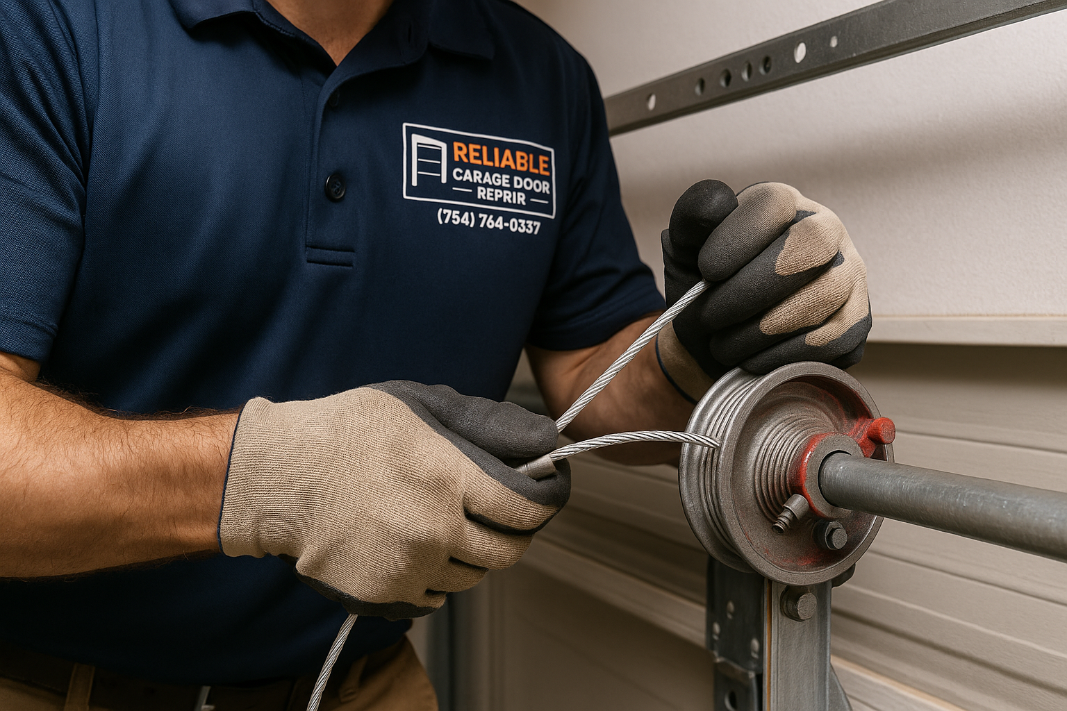 Garage Door Cable Repair in Pembroke Park