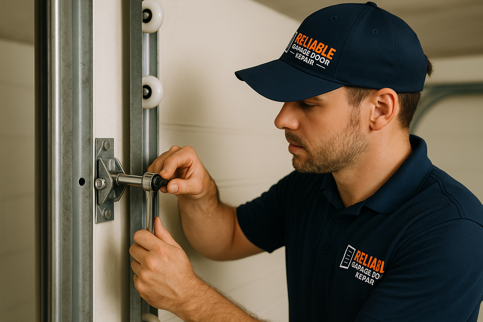 Garage Door Track Repair in Pembroke Park